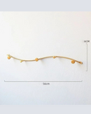 Cabide de Parede Moderno em Ferro para Entrada e Sala