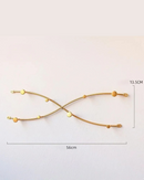 Cabide de Parede Moderno em Ferro para Entrada e Sala