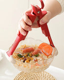 Clipe de Tigela Anti-queimadura em Silicone Segurança para Micro-ondas e Forno