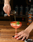 Conjunto 2 Copos Coupe Aço Inox Taças Coquetel Duráveis