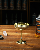 Conjunto 2 Copos Coupe Aço Inox Taças Coquetel Duráveis