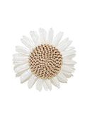 Conjunto de Anéis de Guardanapo Flor Verde Kit com 6 para Festa e Decoração