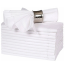 Conjunto de Guardanapos de Linho com Bainha 12 Peças