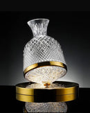 Copo Decantador Rotativo 360º de Vidro Cristal 1,5L Aerador e Dispensador de Vinho