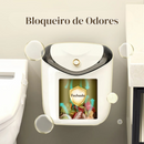 Lixeira Vintage Luxury Pendurada com Tampa Rolante