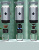 Máquina de Café Expresso Portátil Elétrica 3 em 1 Cápsulas e Pó Sem Fio