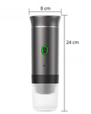 Máquina de Café Expresso Portátil Elétrica 3 em 1 Cápsulas e Pó Sem Fio