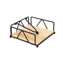 Porta-Guardanapos de Metal com Braço Tensor Estilo Retro