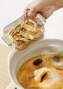 Pote de Vedação Empilhável Caixa de Armazenamento