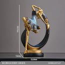 Escultura Elegância em Movimento: A Graça da Bailarina