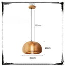 Luminária pingente decorativa de Bambu Artesanal - Sakura Ikiro Collection