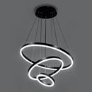 Lustre Pendente Circular Triplo em Led - Nordic Europe