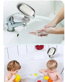 Suporte de Sabão com Ventosa e Dreno em Forma de Folha para Banheiro e Cozinha