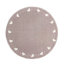 Tapete Infantil Redondo Coleção Amor Perfeito