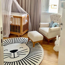 Tapete Infantil Redondo Coleção Safari Fun