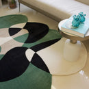 Tapete Orgânico Abstrato Grande - Coleção Flow