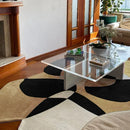 Tapete Orgânico Abstrato Grande - Coleção Flow