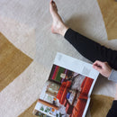 Tapete Orgânico Abstrato Grande - Coleção Flow