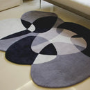 Tapete Orgânico Abstrato Grande - Coleção Flow