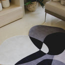 Tapete Orgânico Abstrato Grande - Coleção Flow