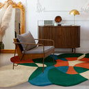 Tapete Orgânico Abstrato Grande - Coleção Flow