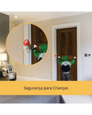 Trava de Porta Portátil para Segurança e Autodefesa Leve e Fácil de Usar