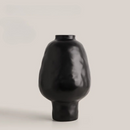 Vaso de Cerâmica com Padrão de Martelo