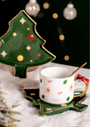 Xícara de 220ml com Prato e Colher