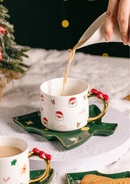 Xícara de 220ml com Prato e Colher